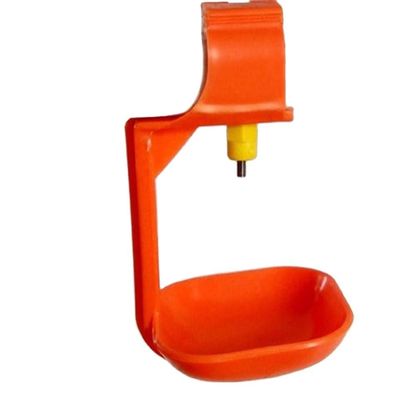 Broiler Nipple Poultry Feeder Drinker 38.8mm Automatic Nipple Drinker Chicken