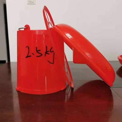 ODM 3kg Chicken Feeder Hanging Bucket 6KG Plastic Chicken Water Feeder