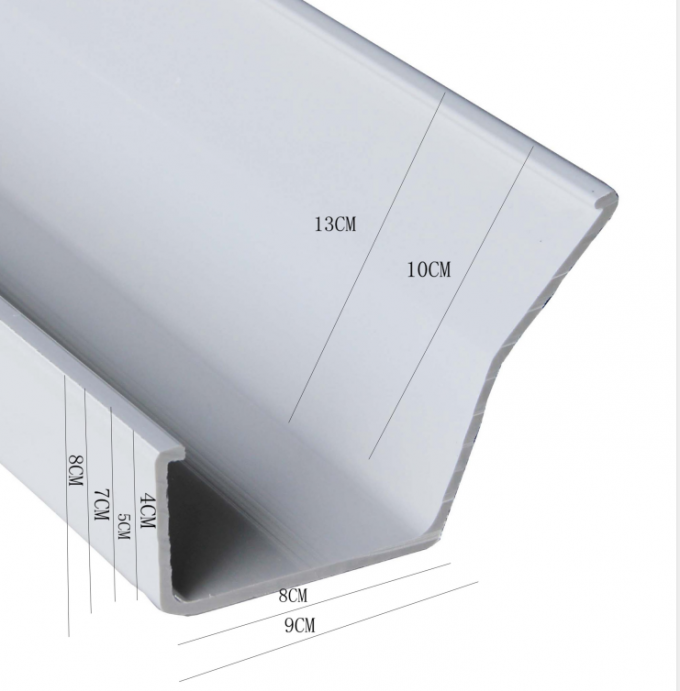 8/10/13 กรงไก่ PVC Feeder Trough ไก่ Feeding Line Parts 0