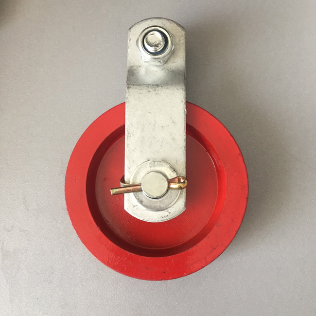 20mm 45mm 90mm cast iron nylon pulley for air inlet poultry ไก่ house feed system farm