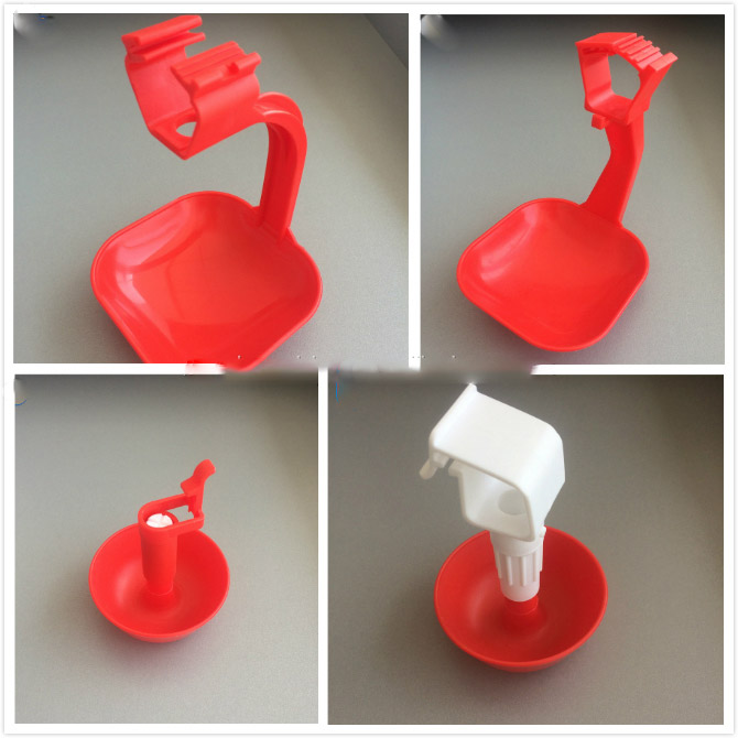 broiler nipple drinker ไก่ broilers Drip Cups for poultry water drinking system Square Pipe