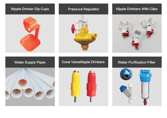 อัตโนมัติ feeding pan system bird feeders poultry equipment 11