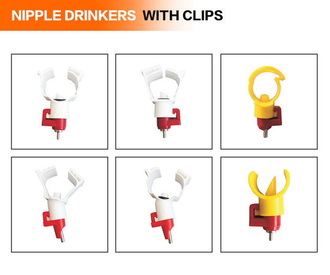 อัตโนมัติ Poultry Nipple Drinker Broiler Water Nipple For ไก่ Farm Equipment 9