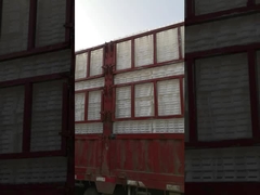 พื้นไม้ระแนงพลาสติกสำหรับสัตว์ปีกอายุการใช้งานยาวนานสำหรับสินค้าโภคภัณฑ์